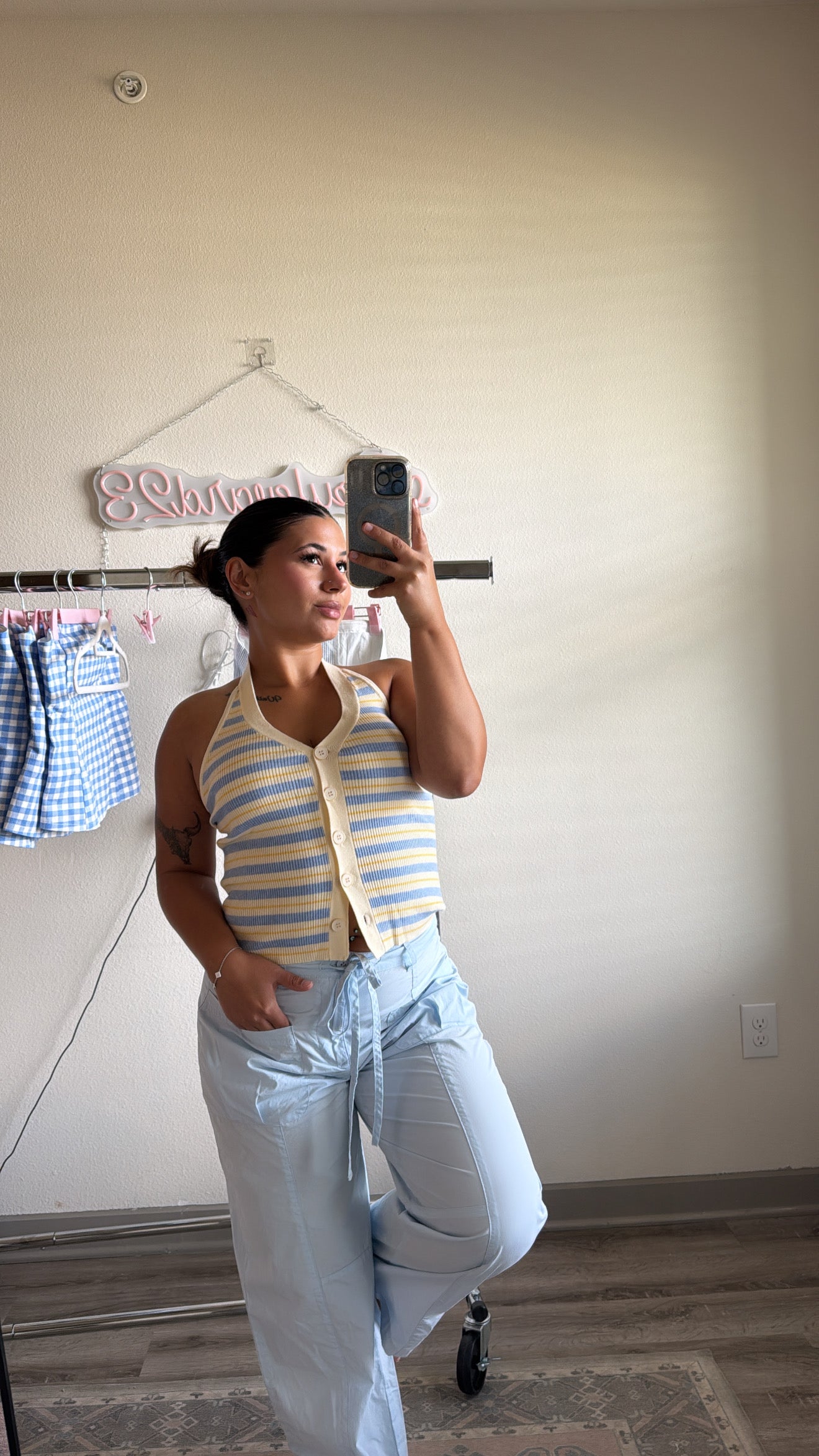 Barrel Crop Pants