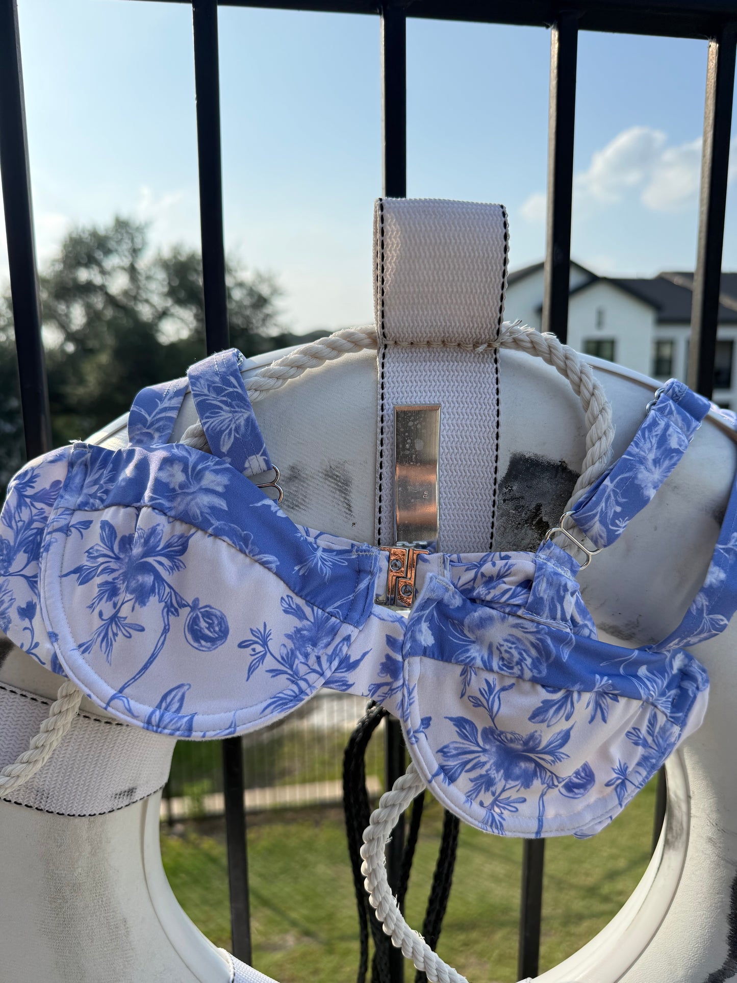 Coastal Bloom Swim Top