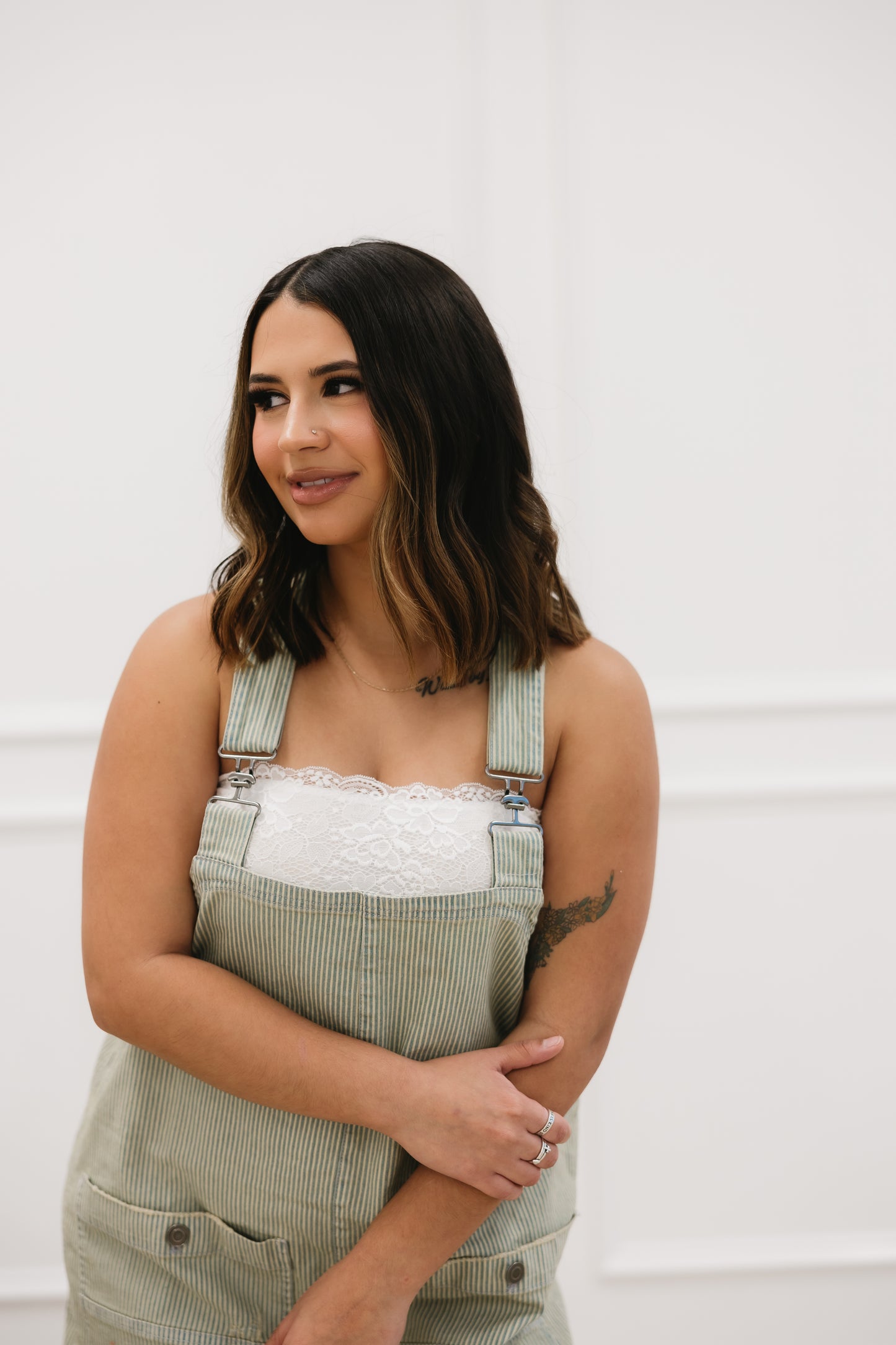 Sailor's Stripped Denim Dress