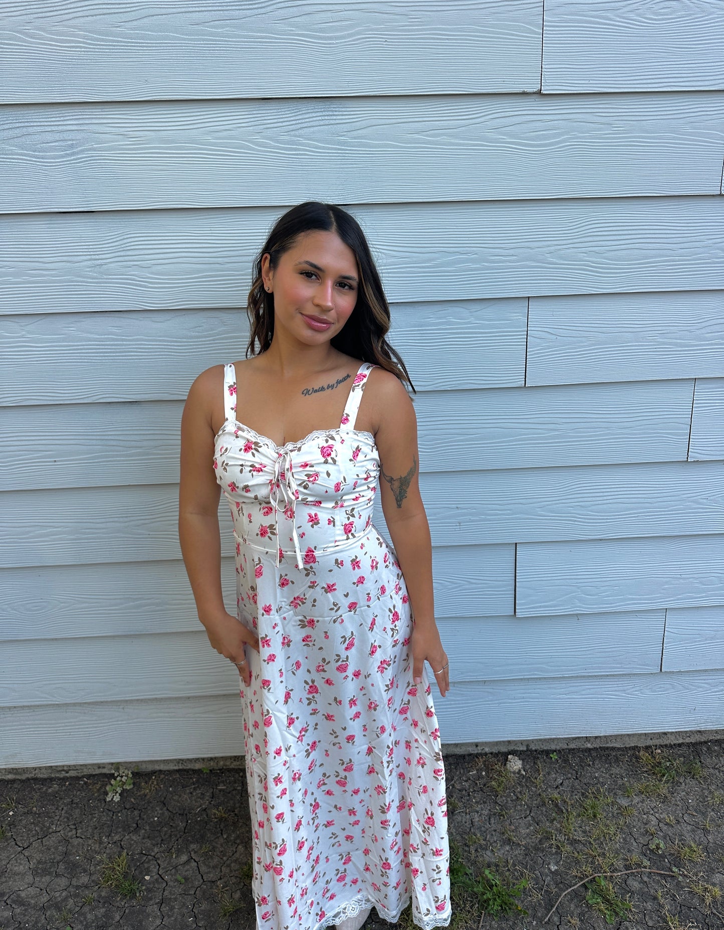 Spring Into You Floral Dress