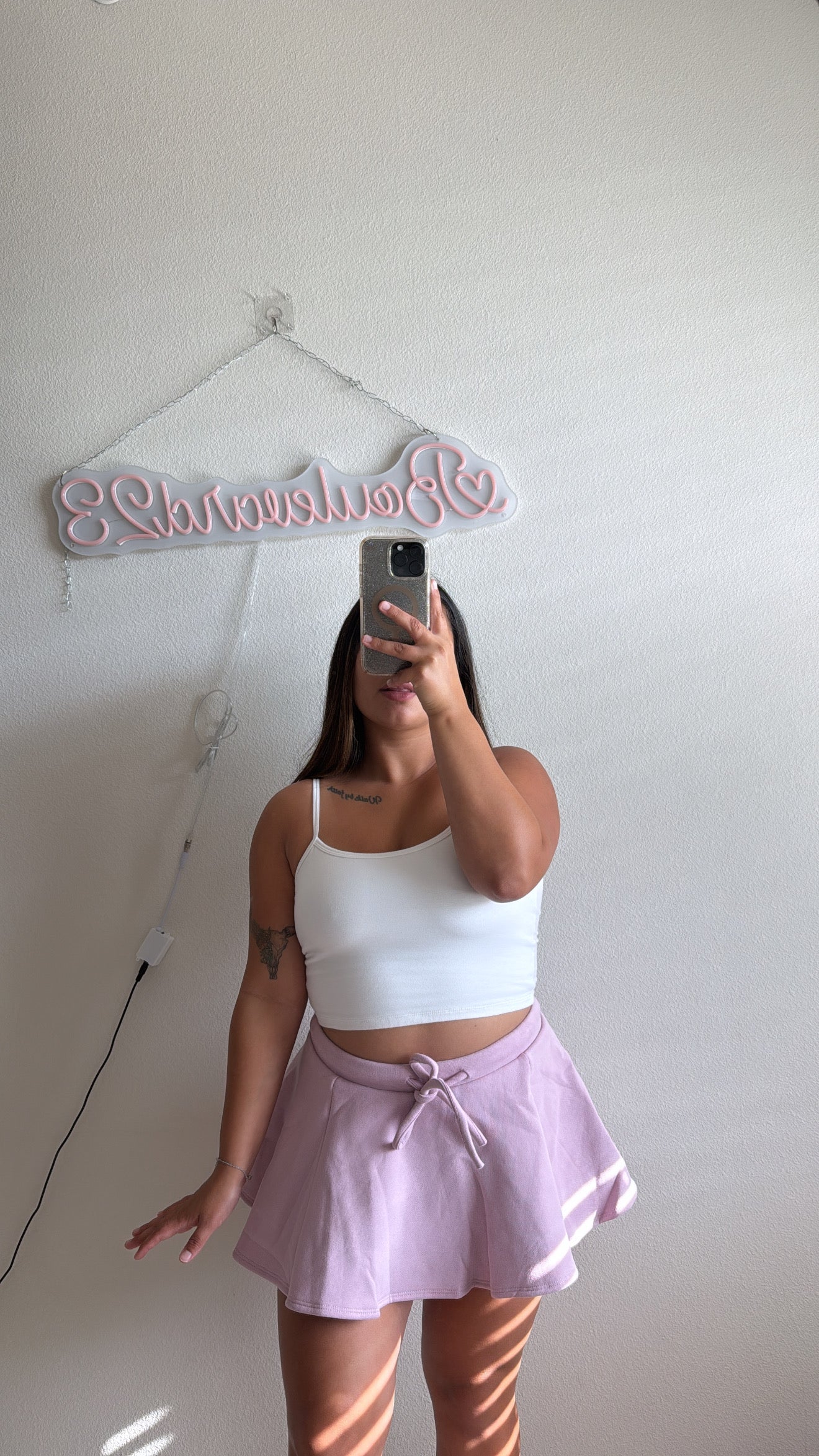 Knit Flare Skirt