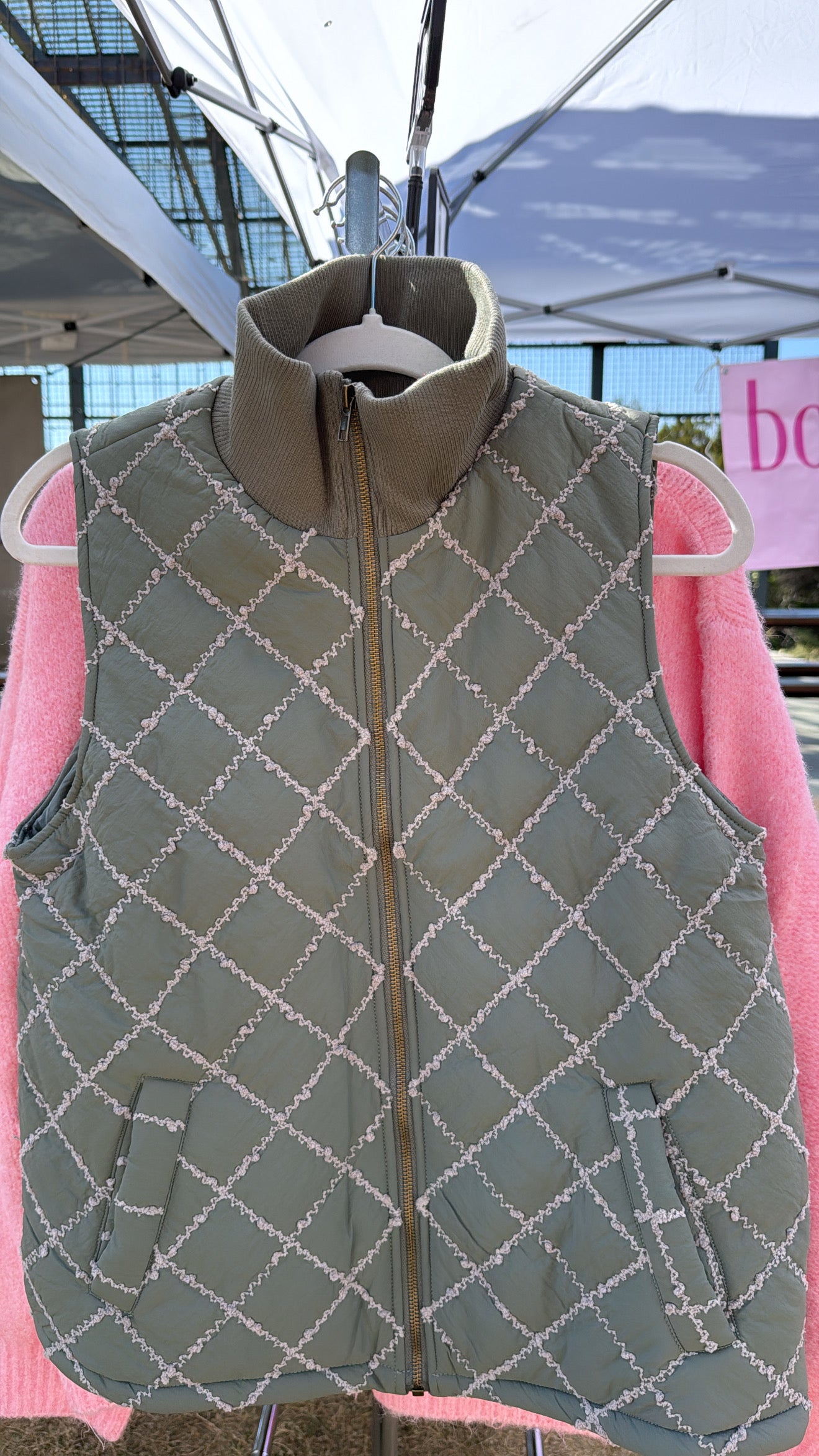 Winter Sage Collar Vest