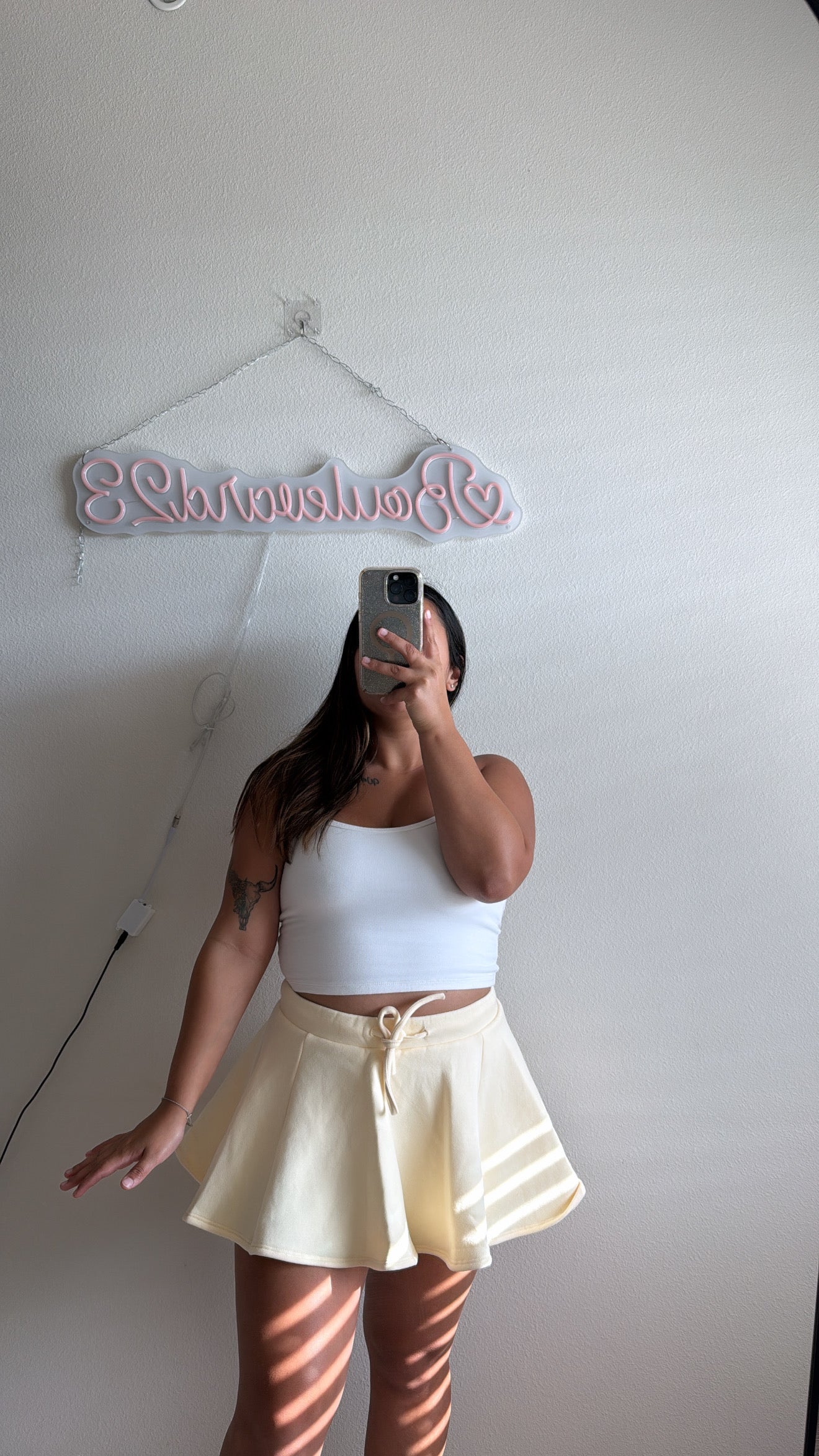 Knit Flare Skirt