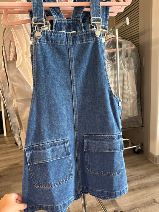 Overall Mini Dress