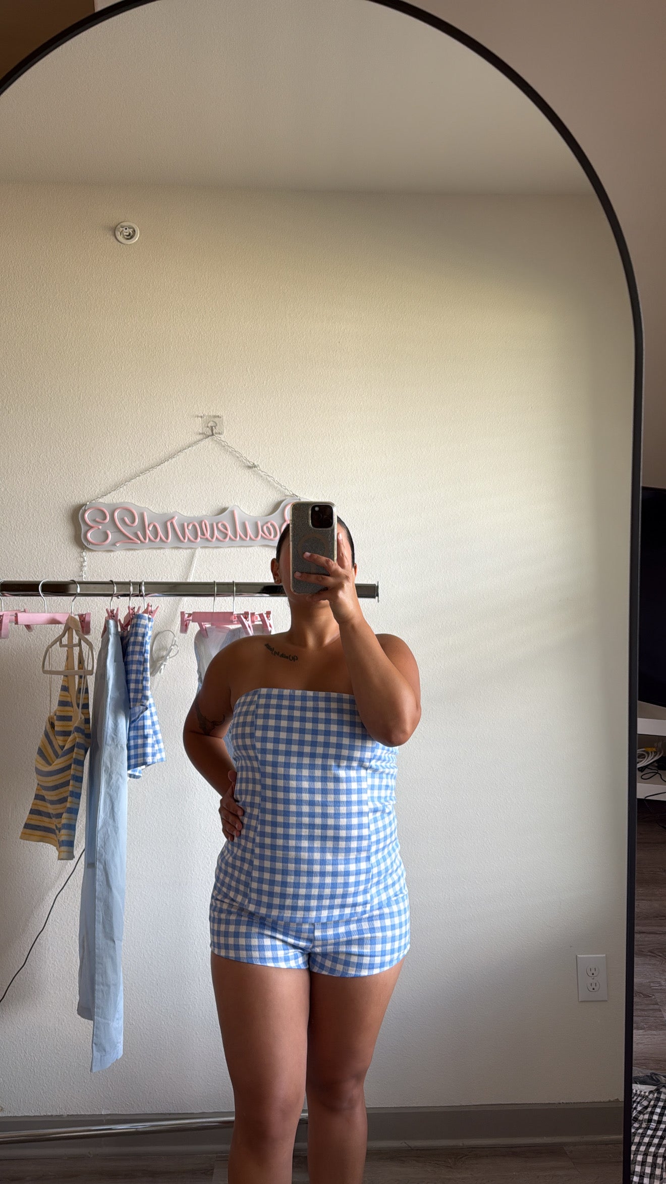 Skyline Strapless Top