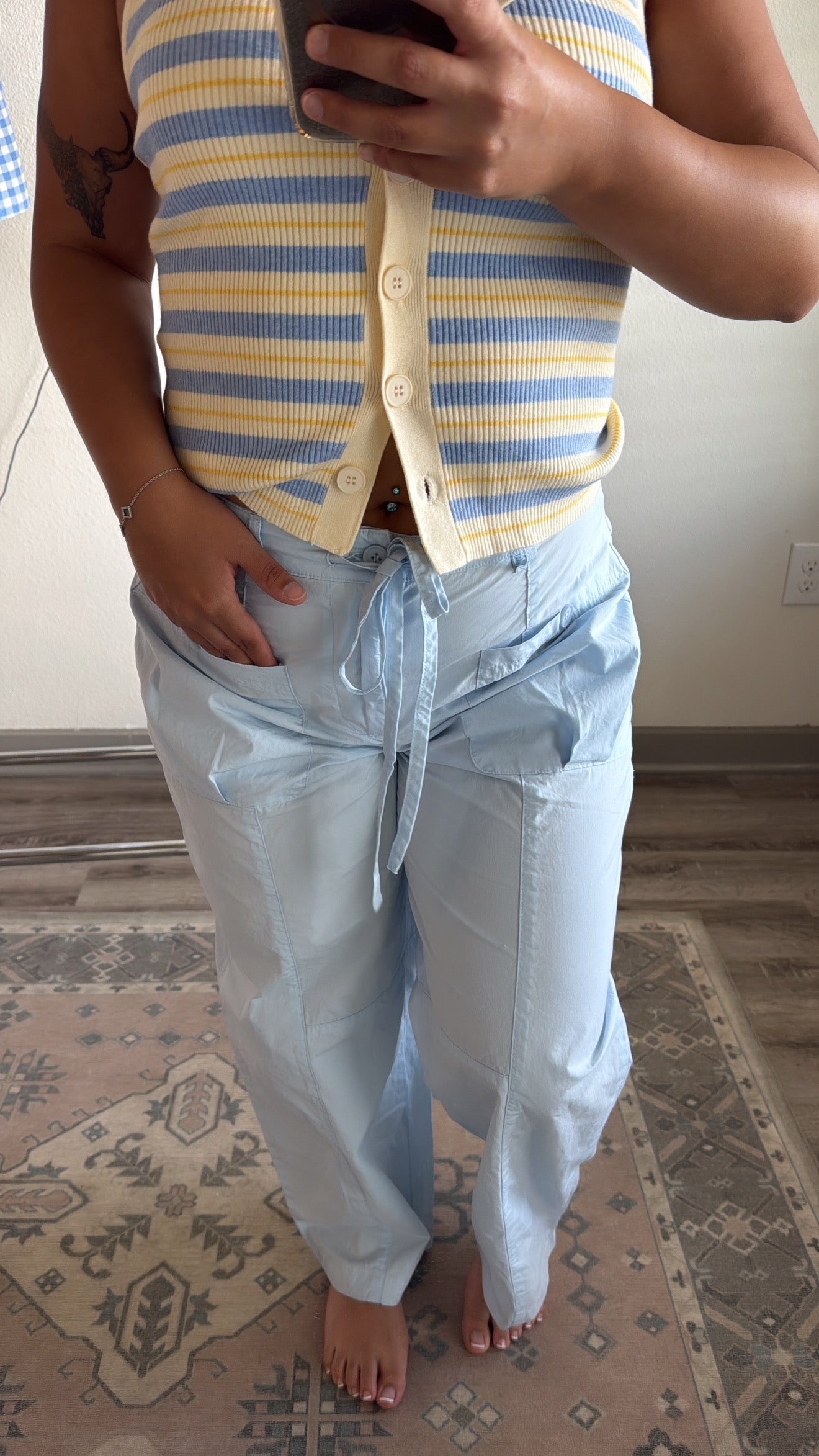 Barrel Crop Pants