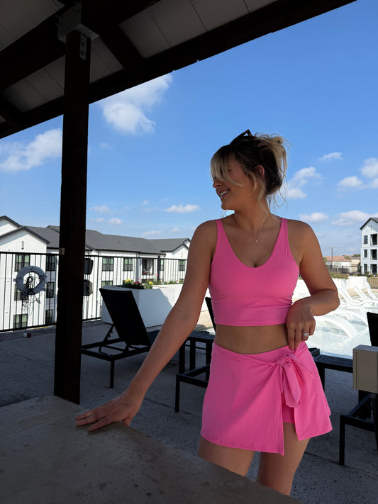 Barbie Pink Athleisure Skort