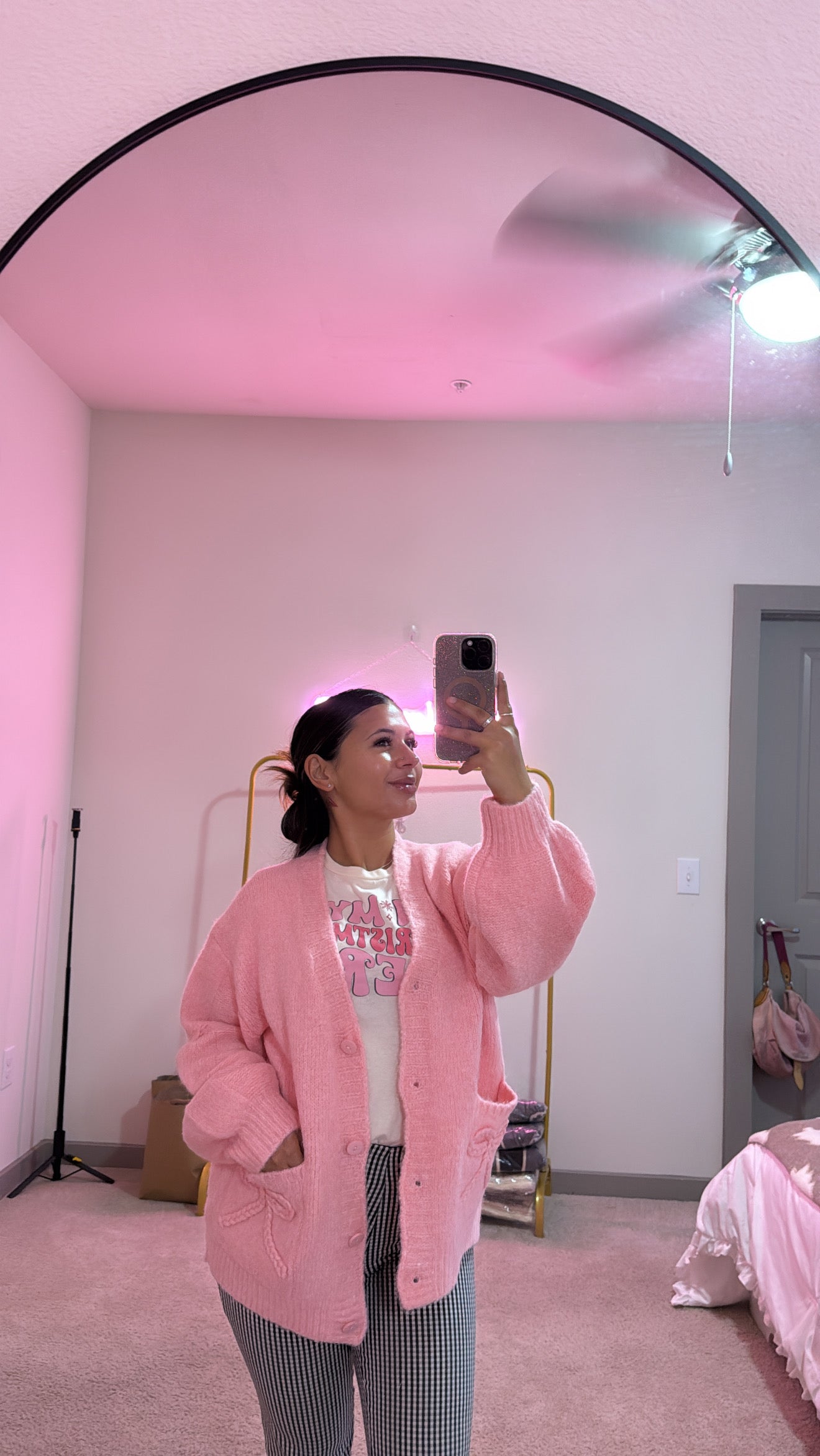 Braided Bow Cardigan