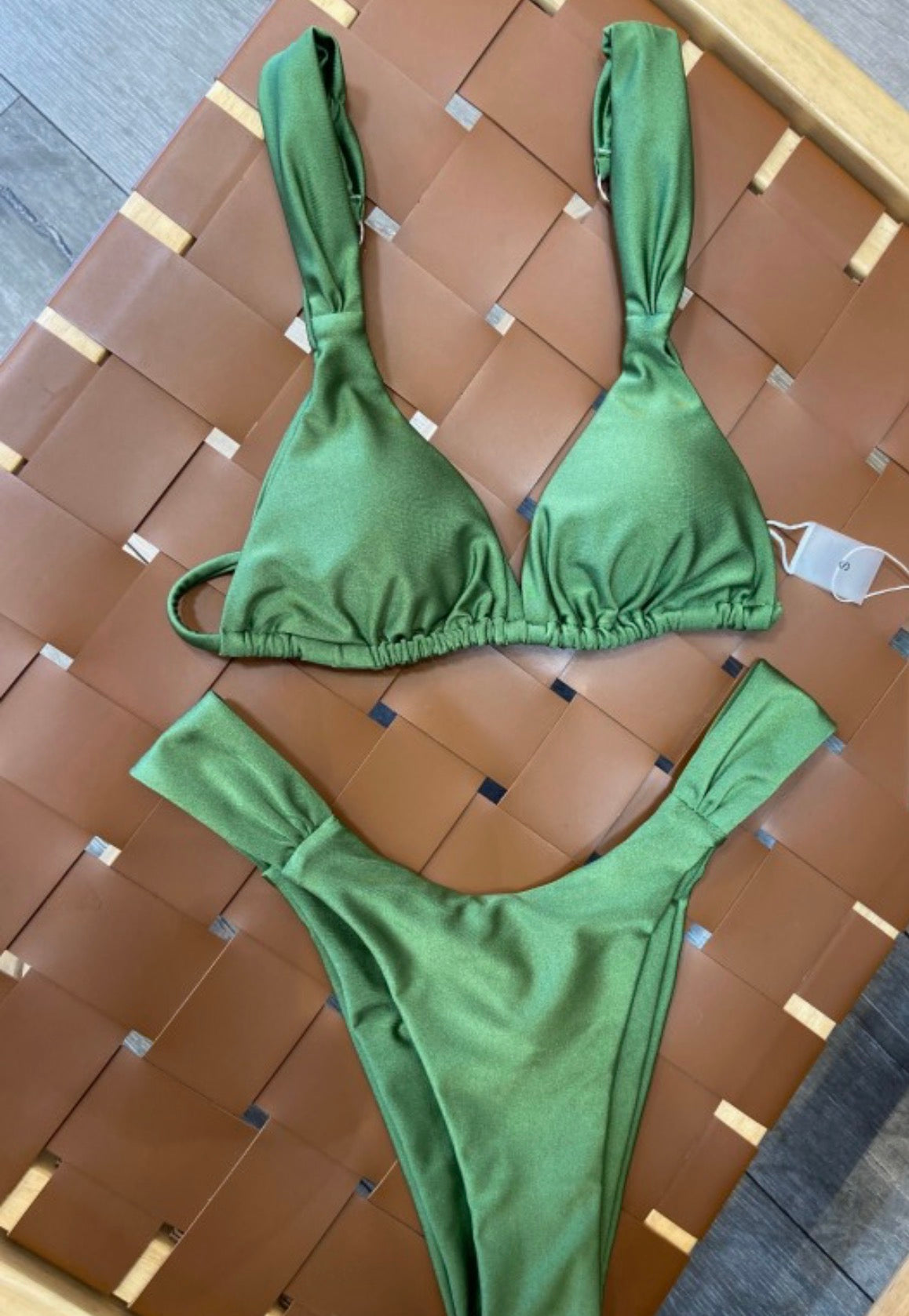Green Matcha Swim Top