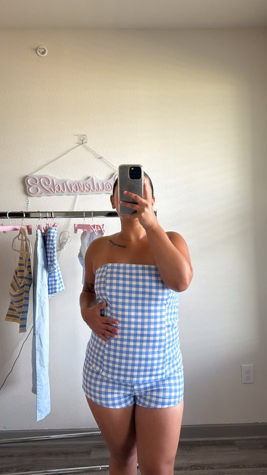 Skyline Strapless Top