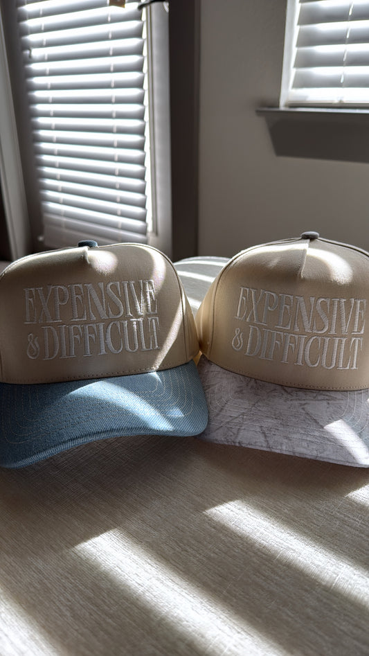 Expensive & Difficult Trucker Hat