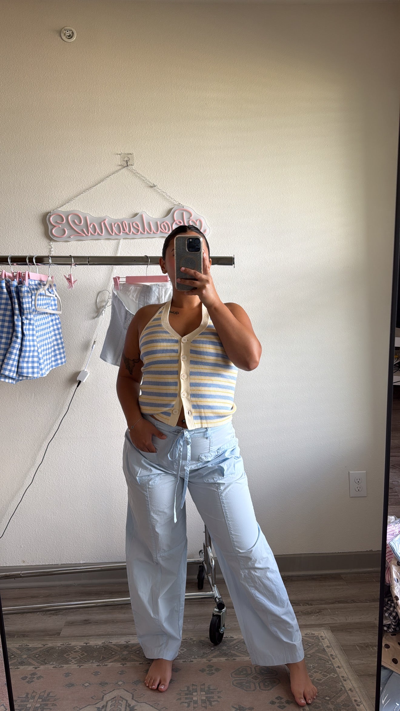 Barrel Crop Pants