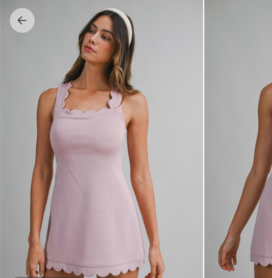 Scuba Mini Dress