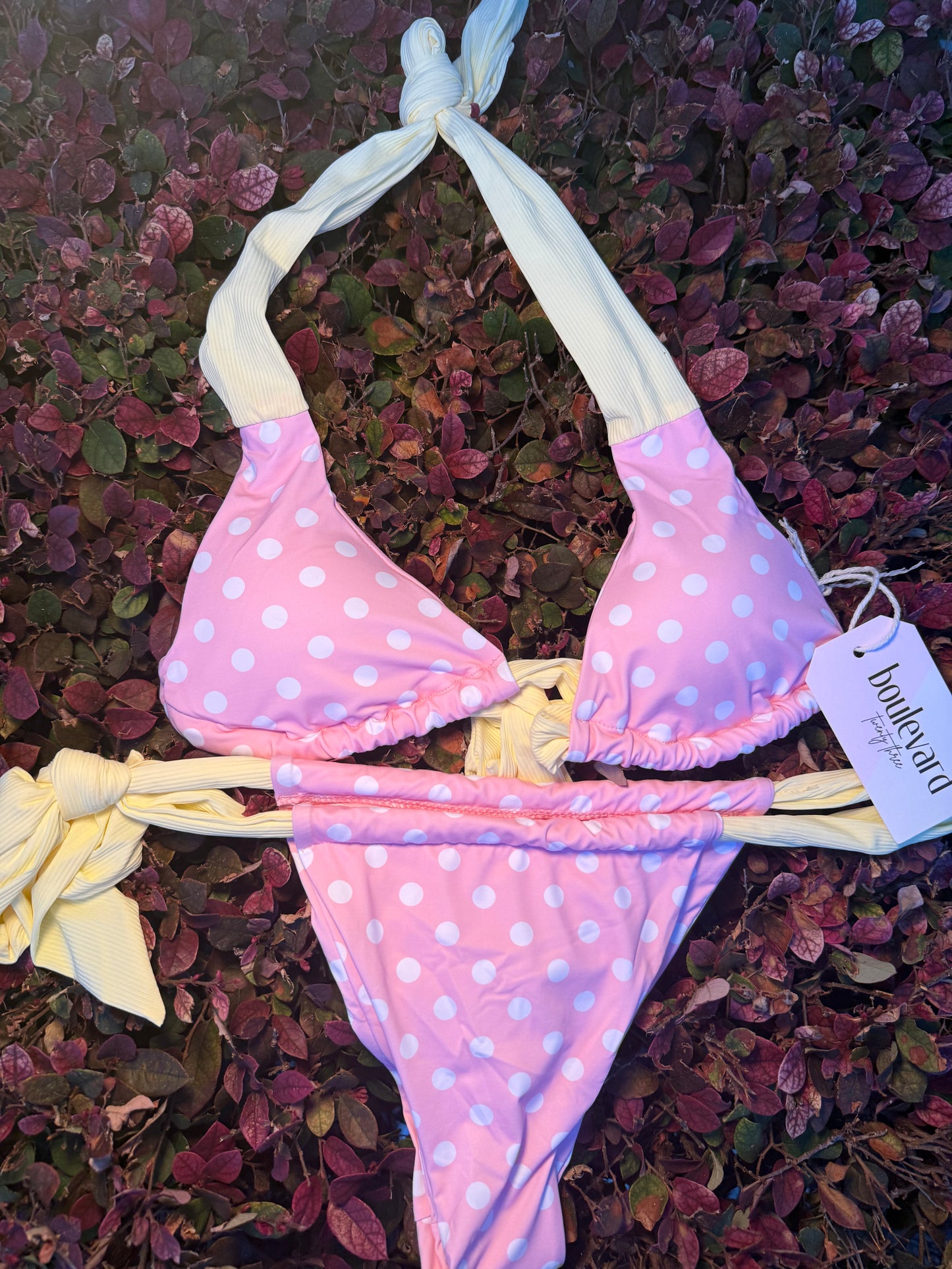 Pink Lemonade Swim Top