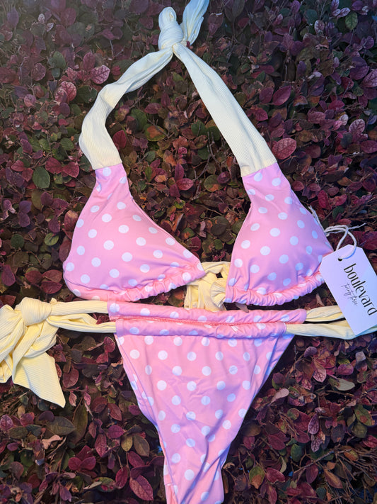 Pink Lemonade Swim Top