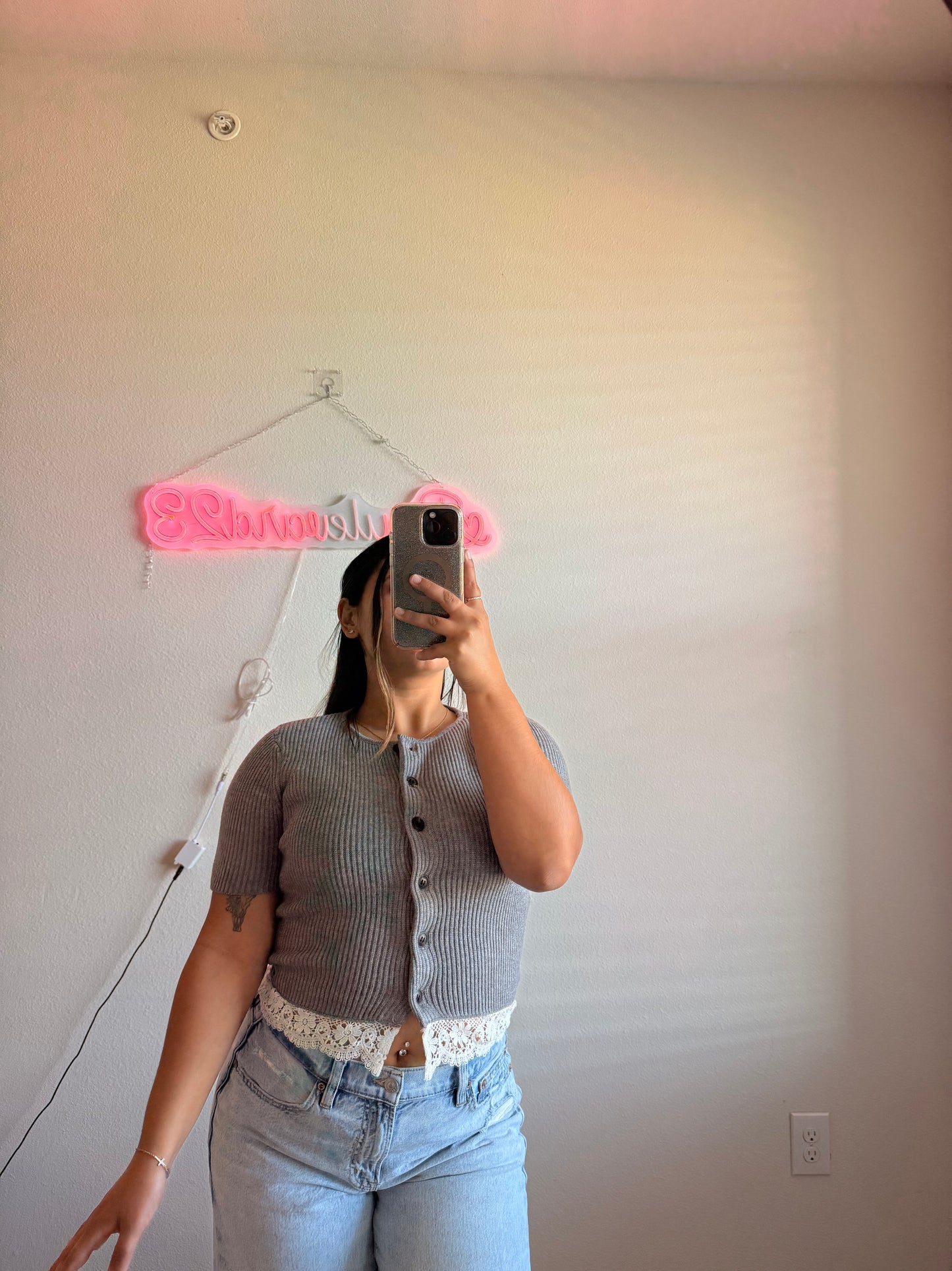 City Muse Lace Crop