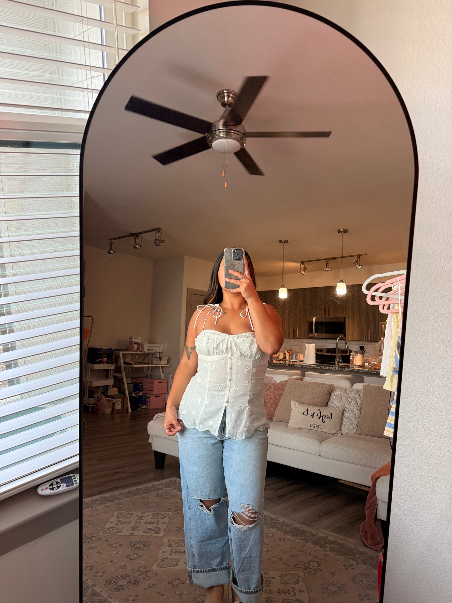 Babygirl Eyelet Top