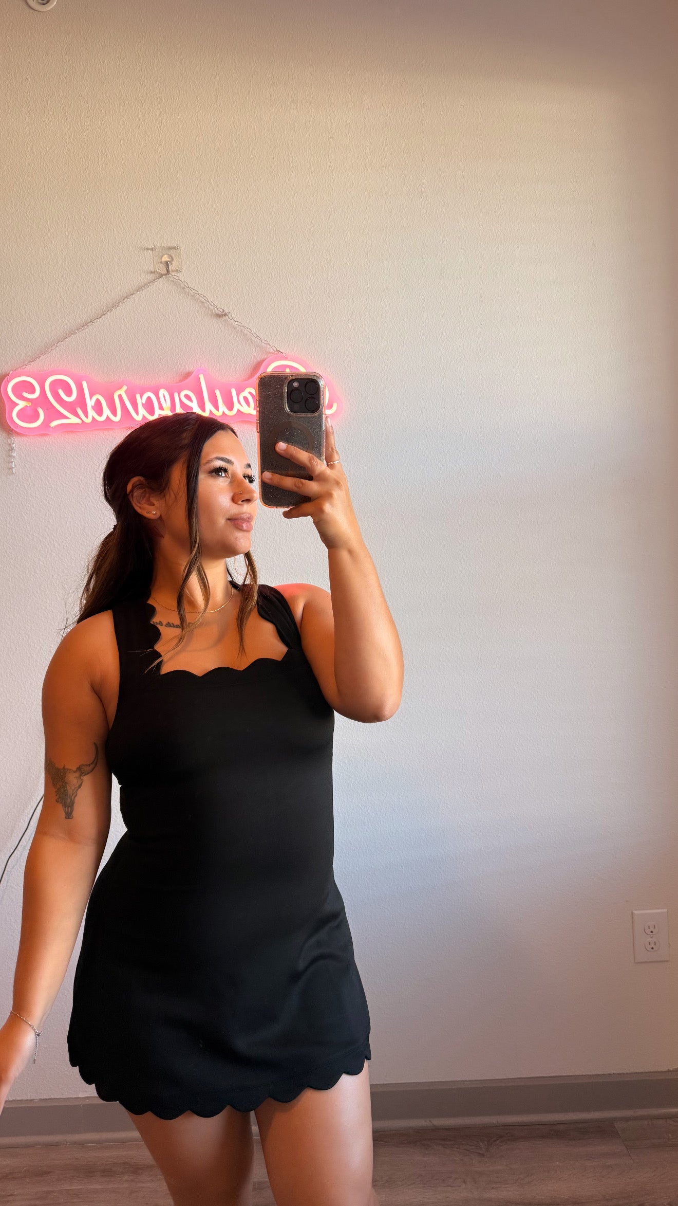Scuba Mini Dress