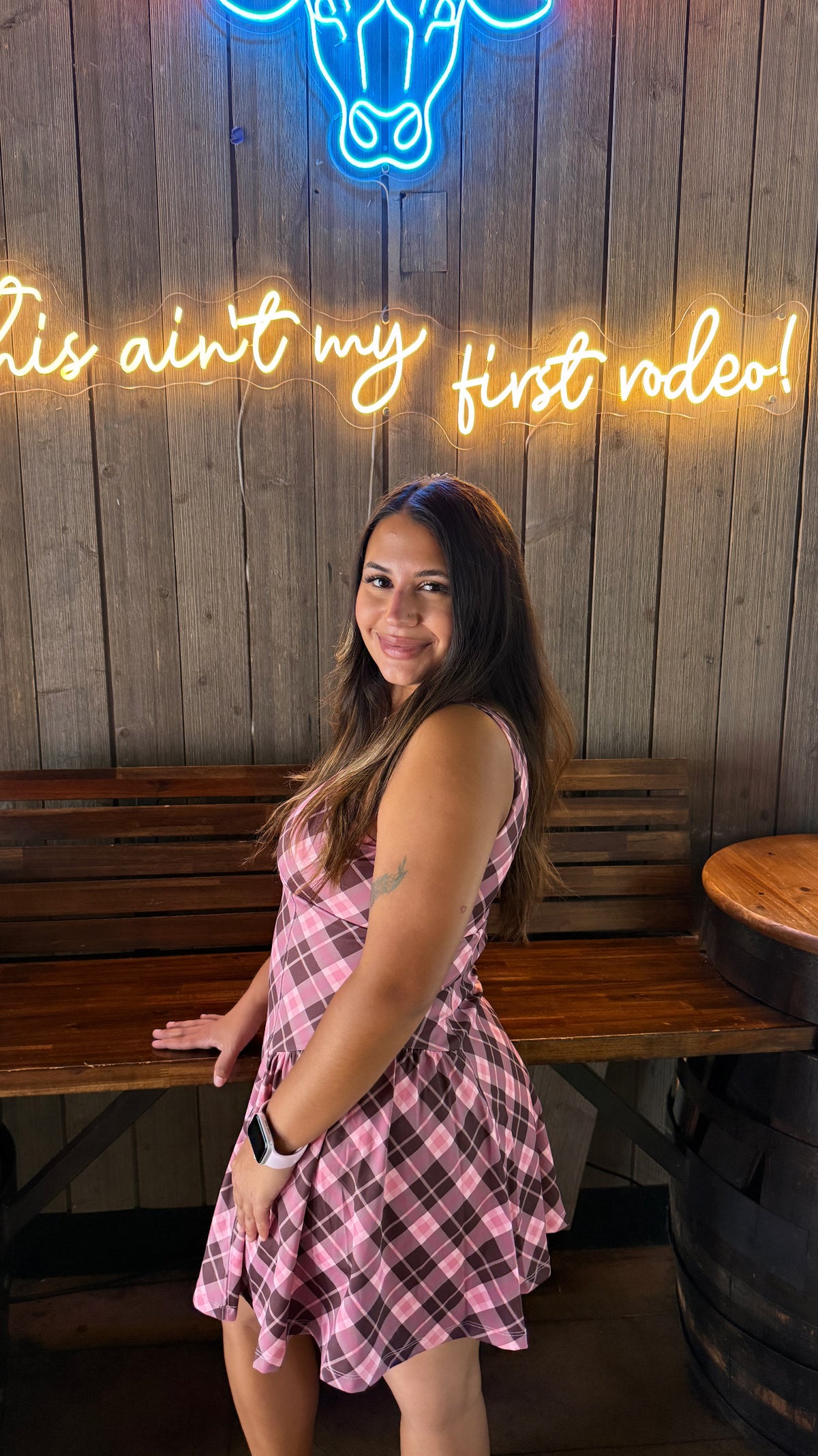 Hayride Cutie Athleisure Mini Dress