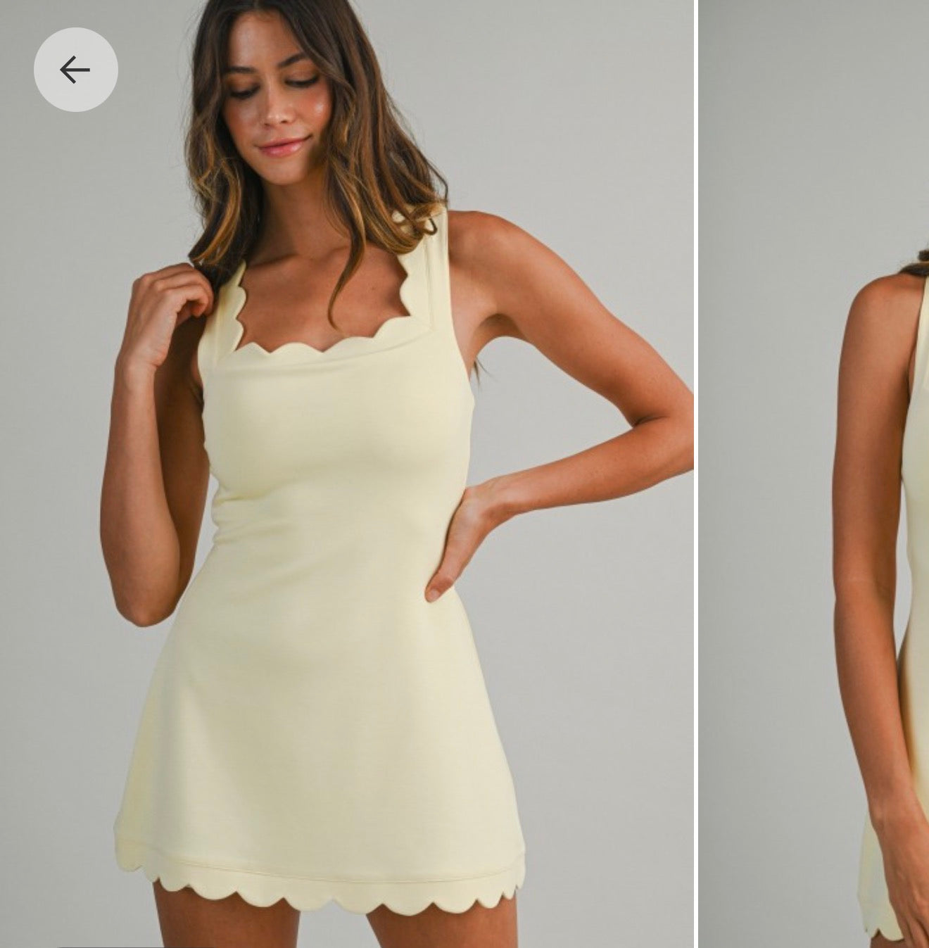 Scuba Mini Dress