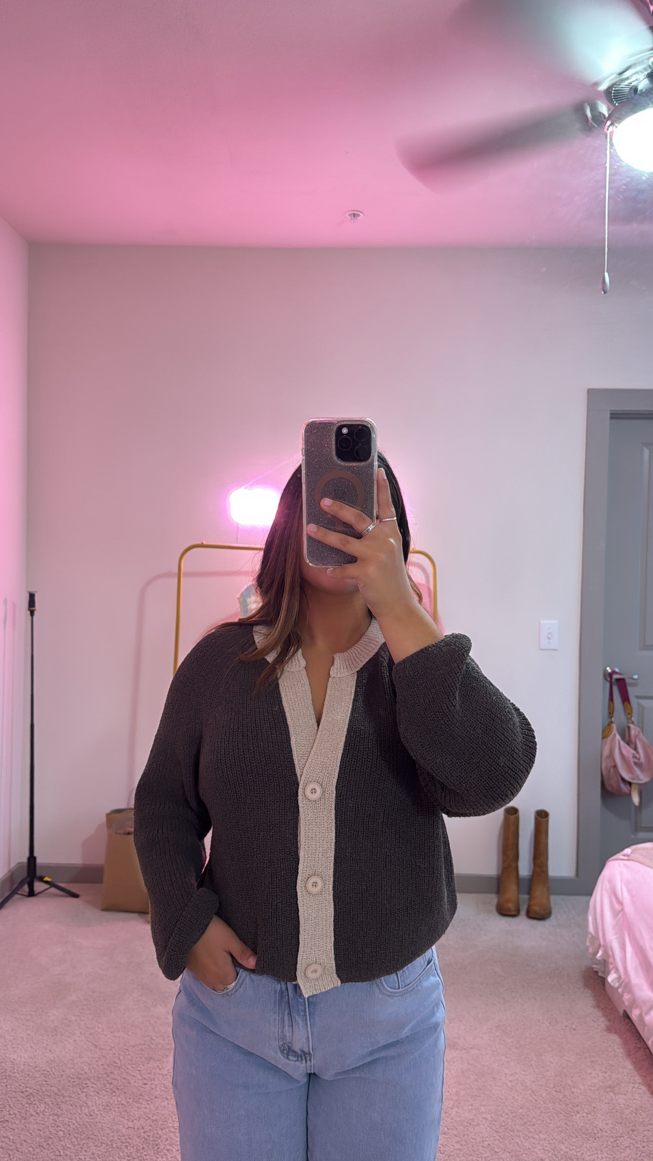 Warm Charcoal Cuddle Knit