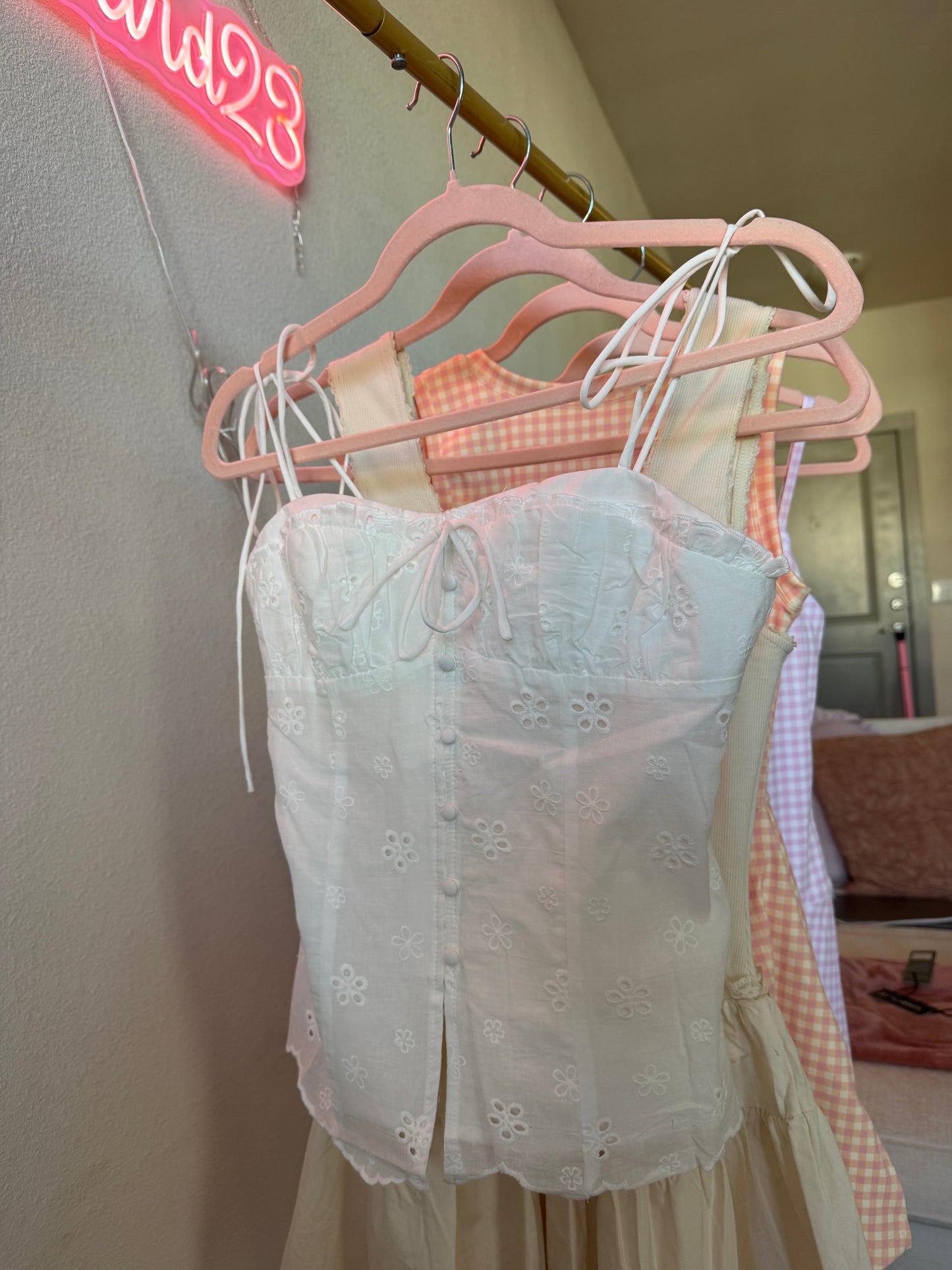 Babygirl Eyelet Top