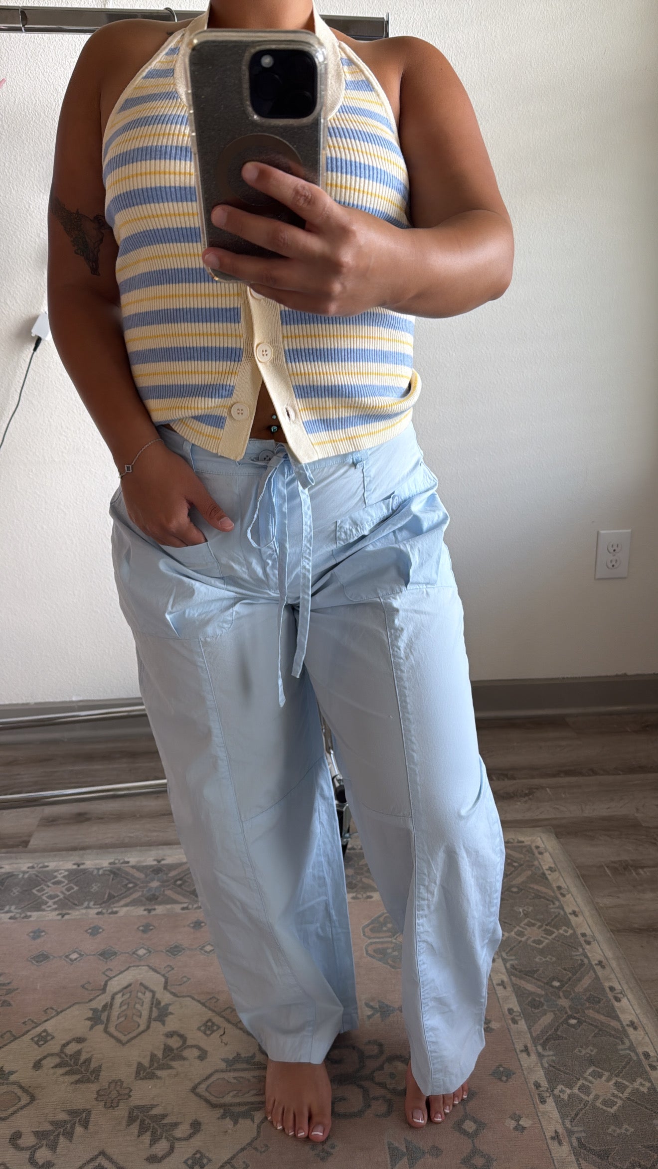 Barrel Crop Pants