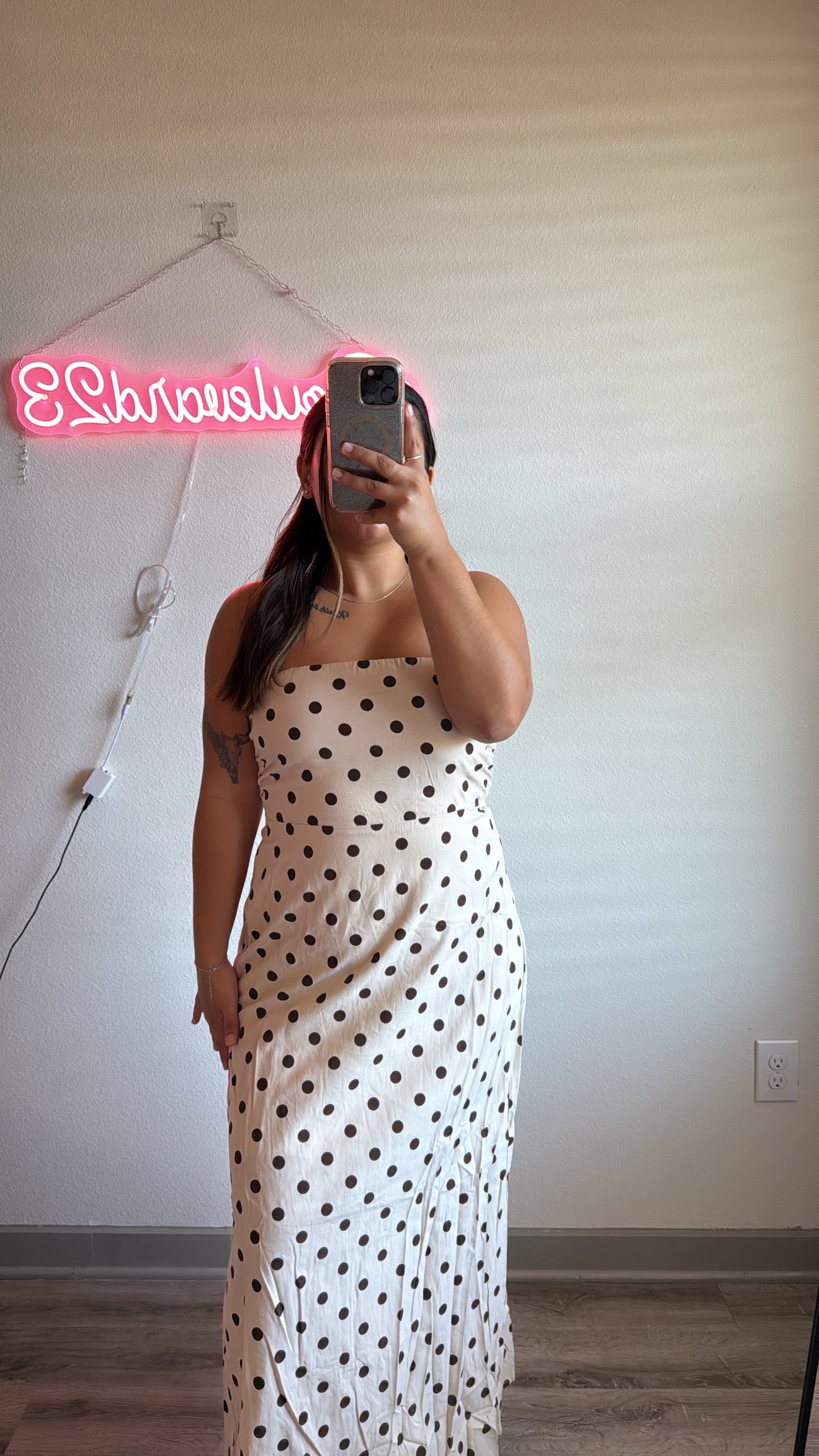 Vivian Polka Dot Maxi Dress
